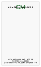 Simplicity Initials Jotter Cards