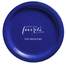 You're Our Favorite Guest Paper Plates