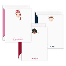 Create Your Adorable Face Custom Note Card