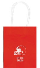 Football Helmet Mini Twisted Handled Bags