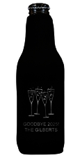 2025 New Years Glasses Bottle Huggers