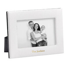 Pebble Grain Leather Horizontal 5x7 inch Frame