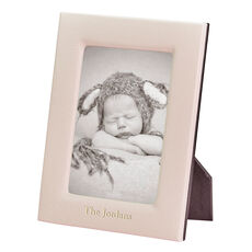 Pebble Grain Leather Vertical 5x7 inch Frame