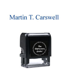 Single Line Rectangular Self Inking Stamp