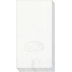 Anthony Monogram Embossed Guest Towels
