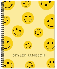 Be Happy Spiral Notebook