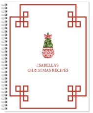Holiday Topiary Spiral Notebook