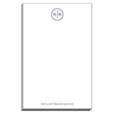 Circle Initials Notepads