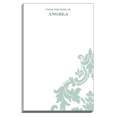 Simple Damask Notepads