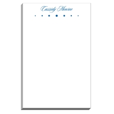 Row of Dots Notepads