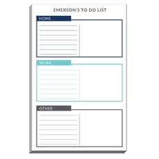 Organizer Tabs List Notepads