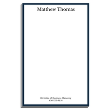 Essential Border Notepads