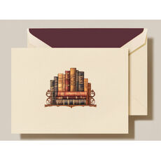 Bookshelf Classics Boxed Folded Note Cards