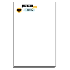 Emoji Sunglasses Speech Bubble Camp Notepads