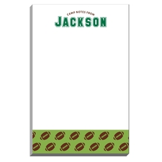 Football Border Camp Notepads