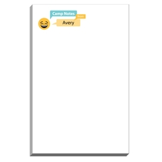 Emoji Laughing Speech Bubble Camp Notepads