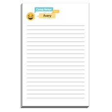 Emoji Laughing Speech Bubble Camp Notepads