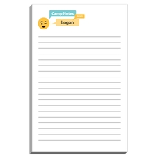 Emoji Winking Speech Bubble Camp Notepads
