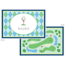 Tee Time Laminated Placemat