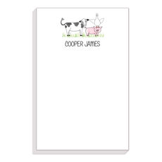 Barnyard Bunch Notepads
