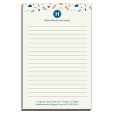 Terrazzo Pattern Notepads