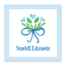 Sweet Blue Floral Gift Enclosures