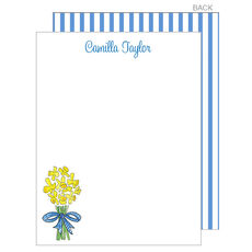 Bunch of Daffodils Flat Note Cards