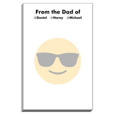 Emoji Sunglasses Parent Notepads