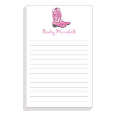 Cowgirl Boots Notepads