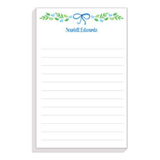 Sweet Blue Floral Notepads