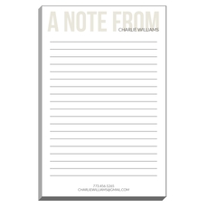 Bold A Note From Notepads