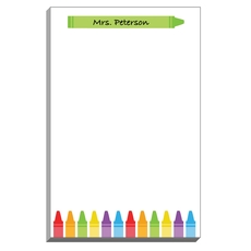 Colorful Crayon Notepads