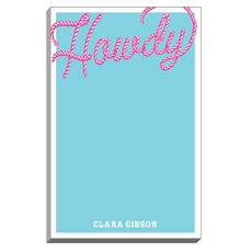 Roped Howdy Notepads