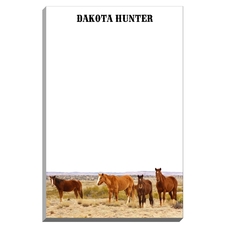 Horses on the Range Notepads