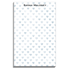 Watercolor Petite Hearts Notepads