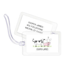 Barnyard Bunch Luggage Tags