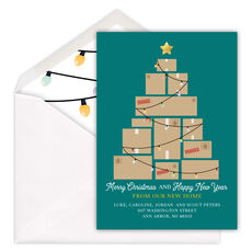 Tree of Boxes Holiday Moving Announcements
