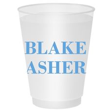 Two Bold Names Shatterproof Cups