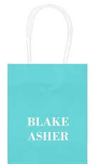 Two Bold Names Mini Twisted Handled Bags