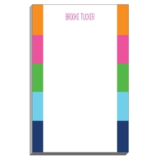 Sorbet Stripes Notepad