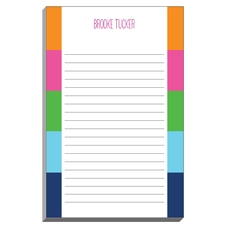 Sorbet Stripes Notepad