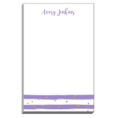 Confetti Stripes Notepad