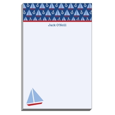 Sailboats Notepad