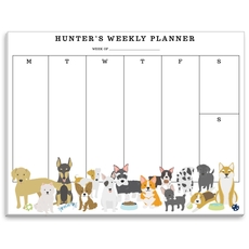 Dog Friends Weekly Scheduler