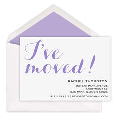 Colorful Moving Announcements