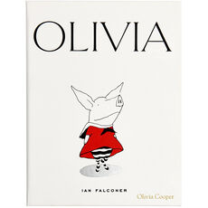 Olivia Pig Personalized Leather Book