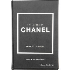 Personalized Little Book of Chanel Leather Book