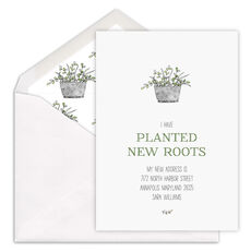 Planted New Roots Moving Announcements