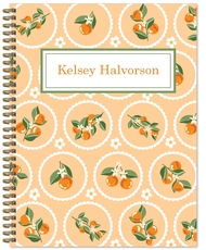 Orange Grove Spiral Notebook