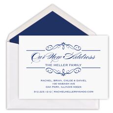 Elegant Scroll Your Text Moving Announcements - Raised Ink